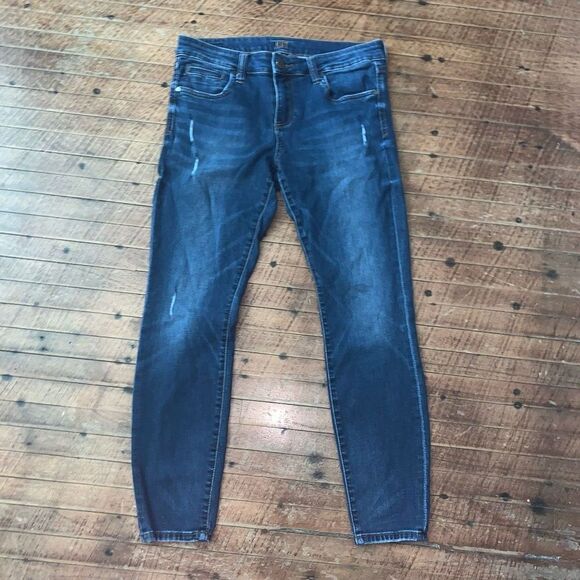 Kut from the Kloth Denim - Kut from the Kloth distressed 8P ankle skinny normcore jeans